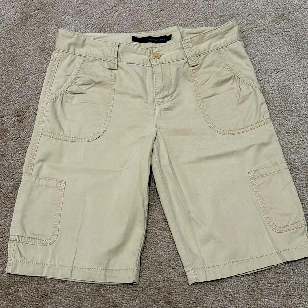 Calvin Klein shorts.